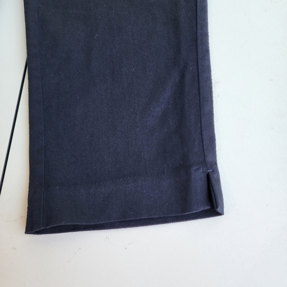 H&M Mama Maternity Black Dressy Capri Cropped Pants Super Cute Cotton Blend Sz 8 - Picture 2 of 10